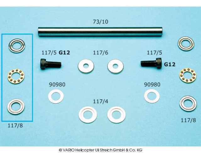 Thrust Bearing Set Complete 3 Thrust Bearing Set Complete