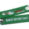 Remove Before Flight - Keyring - Green -Vario Helicopter Store 100986 0