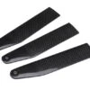Tail Rotor Blades, Carbon, For Starwood Lama 1 Tail Rotor Blades, Carbon, For Starwood Lama -Vario Helicopter Store 101966 0