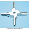 Four-bladed Hub, 6 Mm ∅ -Vario Helicopter Store 101 47 0
