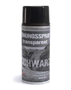 Transparent-spray Black