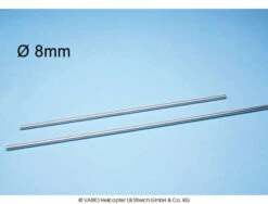 Stainless Steel Tube 8.0 Mm, 2-part For Jet Ranger