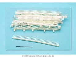 Plastic Rivets, White