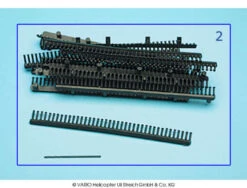 Plastic Rivets, Black