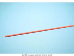 PVC Tube 3.0 X 2.0 X 980 Mm, Red