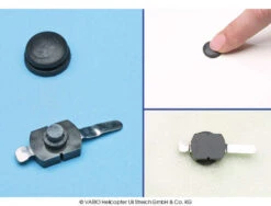 Push-button With Rubber Cap