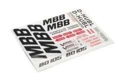Decal Sheet Bo 105 MBB