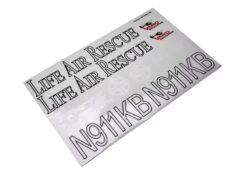Decal Sheet LIFE AIR RESCUE