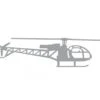 Car Sticker Lama Silver -Vario Helicopter Store 36837 0