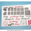 Decal Sheet Long Ranger II