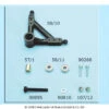 Roll-axis Lever Set -Vario Helicopter Store 58 20 0