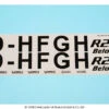 Decal Sheet Robinson R22 -Vario Helicopter Store 722 0 0