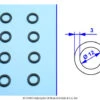 O-ring 3 X 12 Mm Hard
