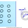 O-Ring 2 X 13 Mm, Soft -Vario Helicopter Store 74 13 0