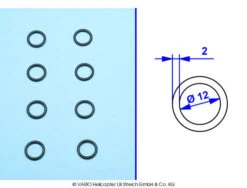 O-ring 2 X 12 Mm Soft