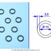 O-ring 2.5 X 13 Mm Soft -Vario Helicopter Store 74 17 0