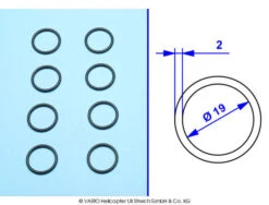 O-ring 2 X 19 Mm Soft