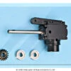 90 Degree Angle Gearbox, Shaft 5 Mm -Vario Helicopter Store 92 51 0